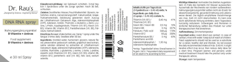 DNA RNA Spray