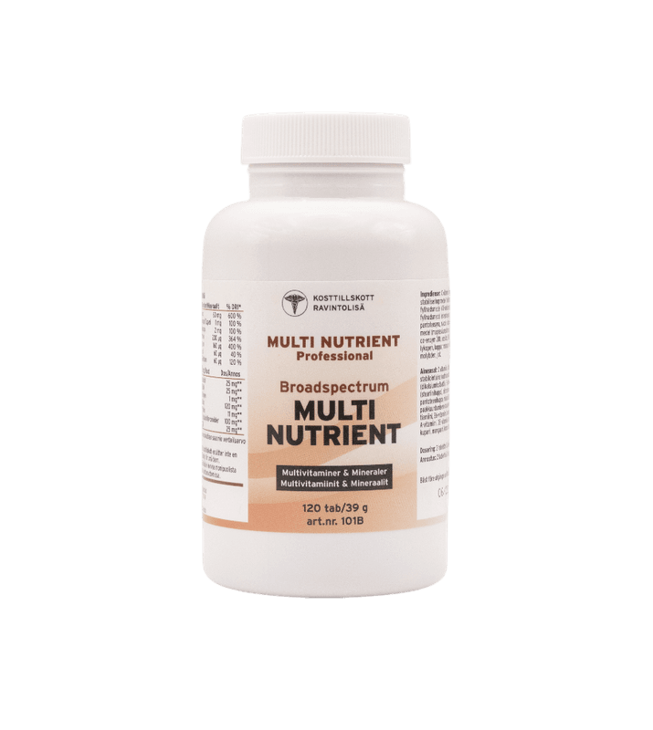 Multi Nutrient - bredspektret multivitamin- og mineral